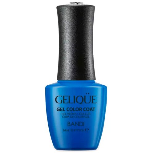 BANDI Гель-лак Gelique, 14 мл, 424 Saint Blue