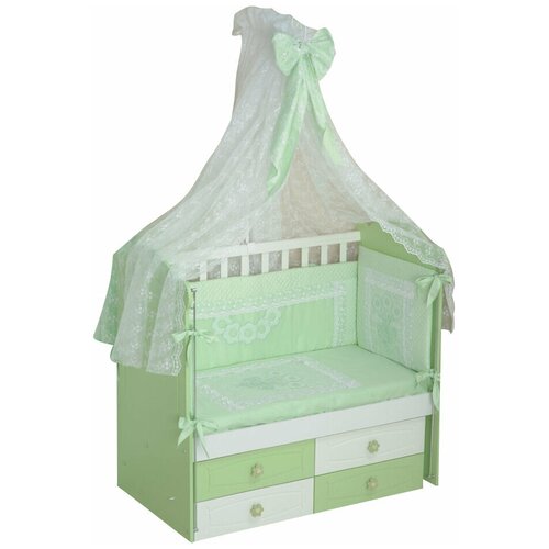 Sdobina комплект Императорский (7 предметов) Арт. 78 салатовый