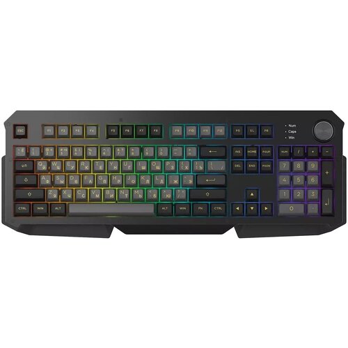 Игровая клавиатура AKKO 6104S Black&Gold RU RGB