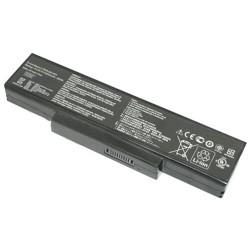 Аккумулятор для ноутбука Asus K72, N71, N73, X72 Series. 10.8V 5200mAh A32-K72, A33-K72