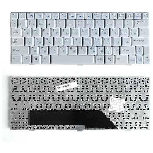 Клавиатура для ноутбука MSI Wind U90 U100 U110 U120 Series V022340BK1 MP-08A76SU-359 86000₽