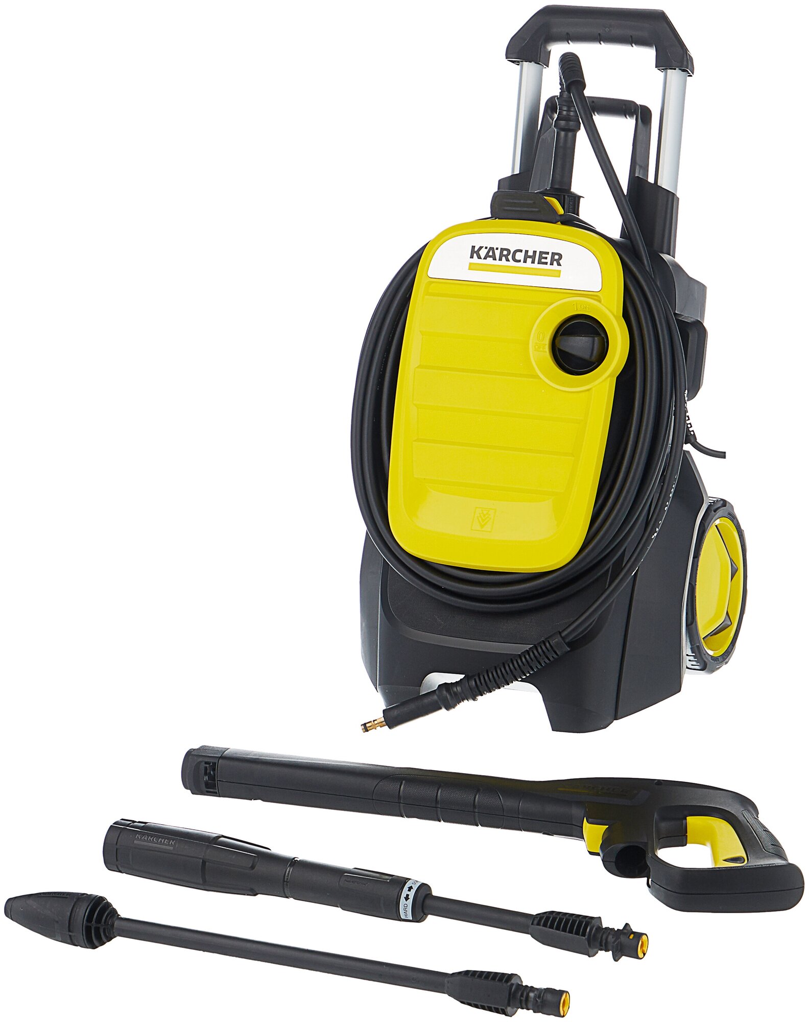 Мойка высокого давления KARCHER K 5 Compact (1.630-750.0) (RU/A) (Жёлтый) - фотография № 3