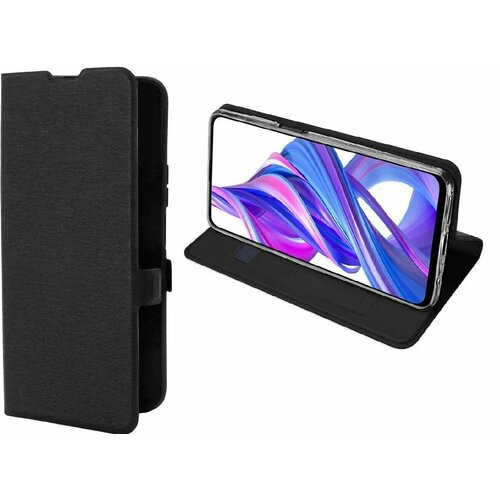 Чехол-книжка BoraSCO Book Case для Infinix HOT 12i black (Черный) чехол накладка krutoff soft case игра в кальмара ведущий для infinix hot 12i черный