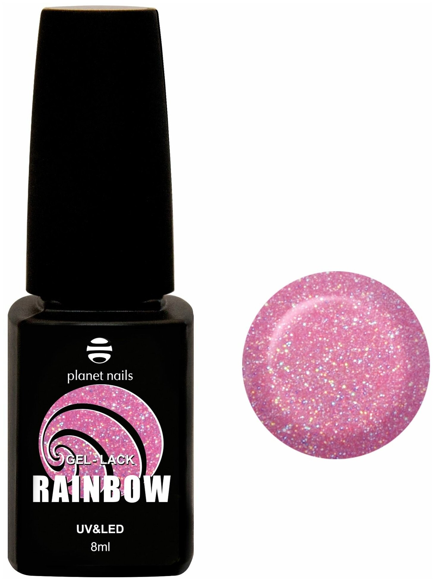 PLANET NAILS, RAINBOW, Гель-лак №802, 8 мл