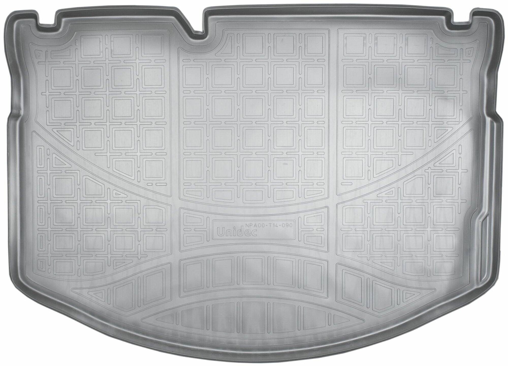 Коврик багажника (полиуретан) для Citroen C3 (S) HB-хэтчбек (2009-) (NPA00-T14-090)