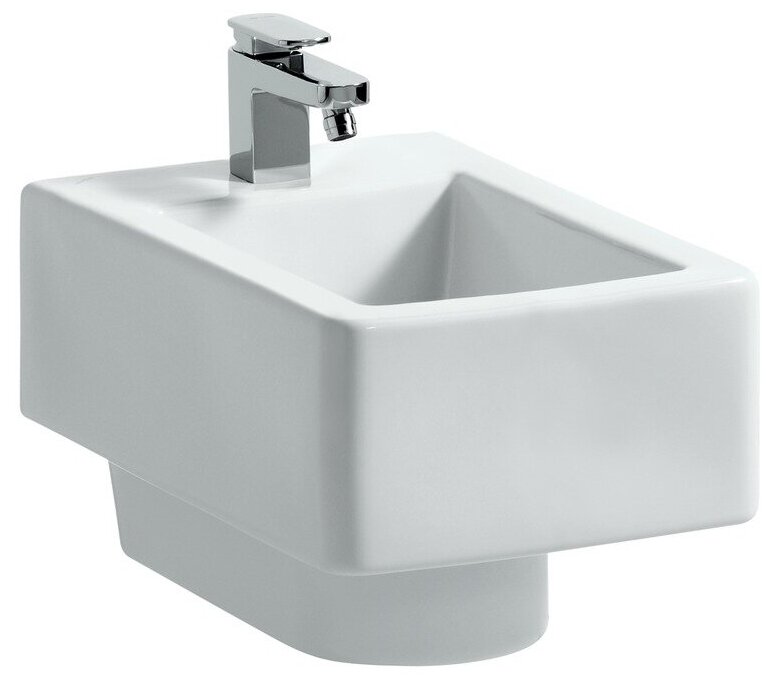 фото Биде подвесное LAUFEN Living 8.3043.2.000.302.1 с горизонтальным выпуском