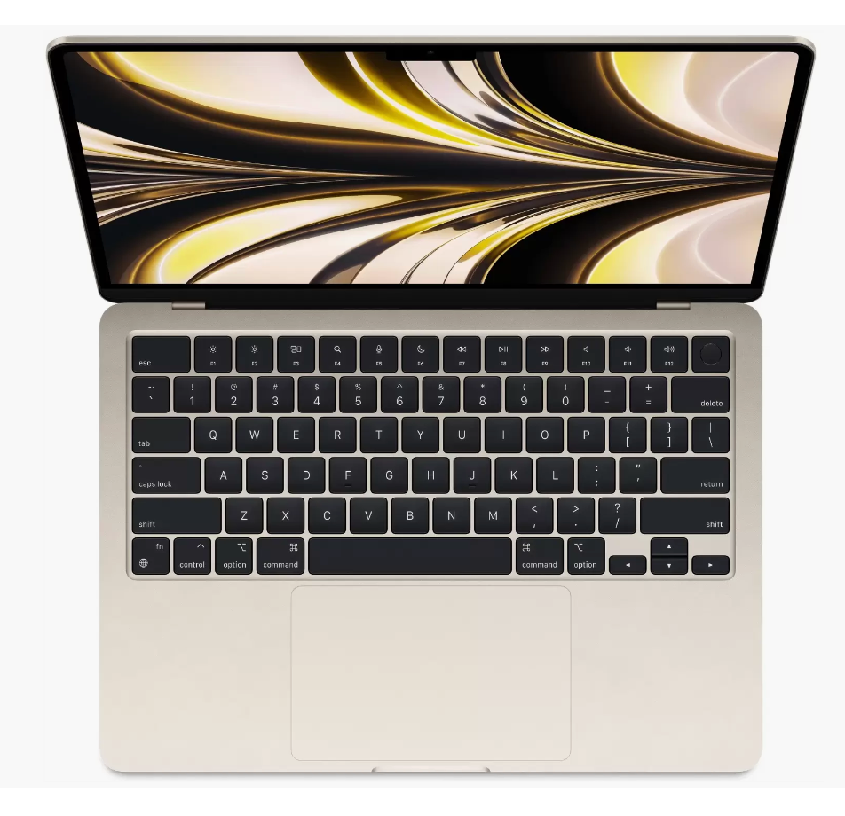 Ноутбук Apple MacBook Air 13,6" 2022 M2 16/512GB сияющая звезда