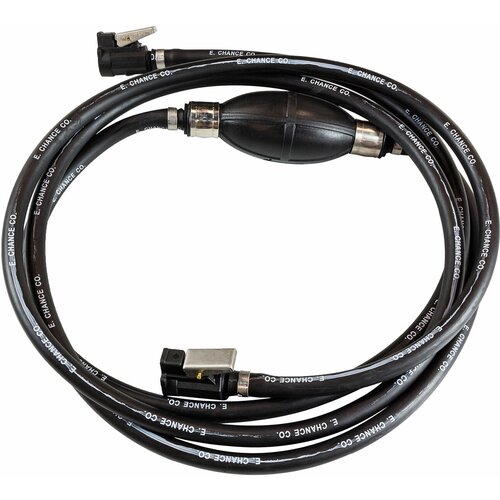 Шланг топливный d7/D12.5 с грушей и топливными переходниками Yamaha