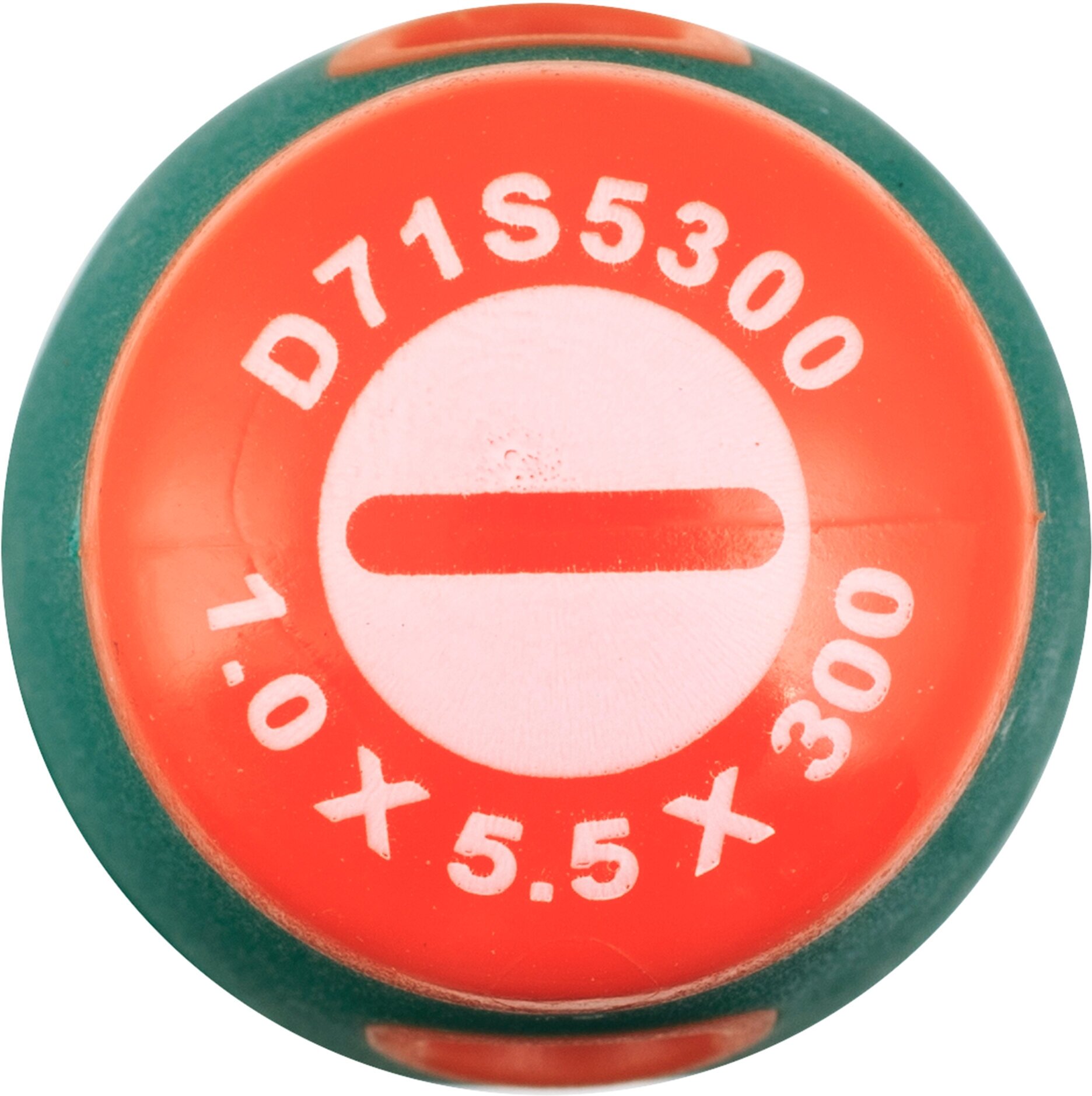 JONNESWAY D71S5300 Отвертка стержневая шлицевая ANTI-SLIP GRIP, SL5.5х300 мм - фото №3
