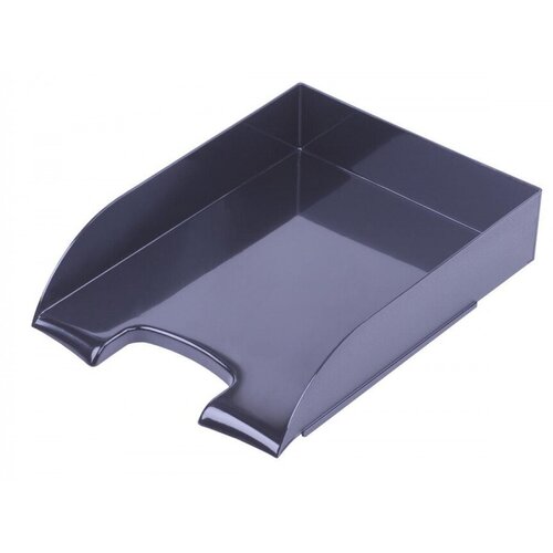 Лоток для бумаг горизонтальный Эсир City, черный, 14шт.