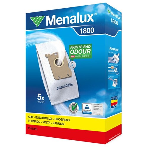Menalux Синтетические пылесборники 1800, 5 шт. menalux синтетические пылесборники 1803 4 шт