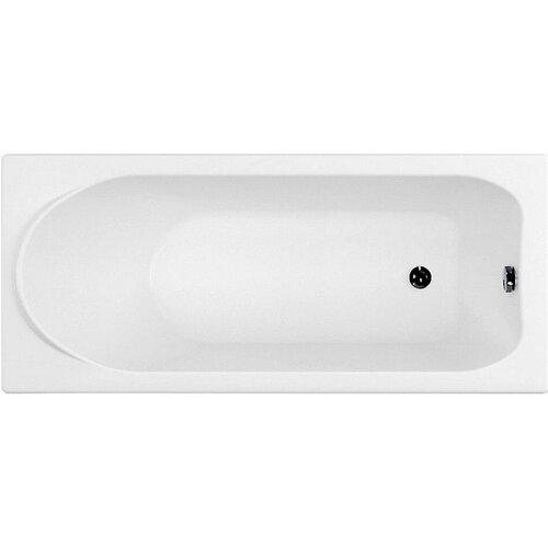 Ванна Aquanet Nord 160 (00204018), акрил, глянцевое покрытие, белый акриловая ванна aquanet roma 160x70 205505 без гидромассажа