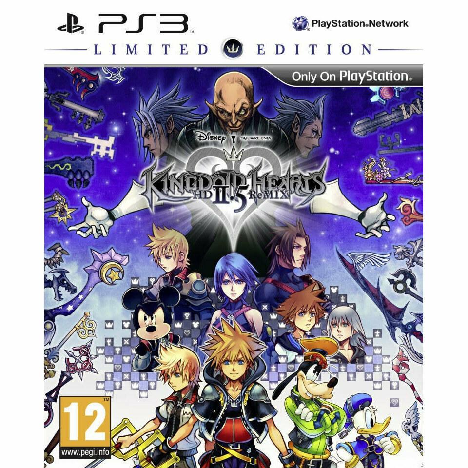 Игра для PlayStation 3 Kingdom Hearts HD 2.5 ReMIX. Limited Edition (английская версия)