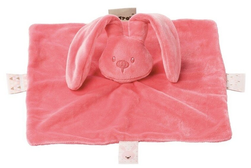 Игрушка мягкая Nattou Doudou Lapidou Кролик coral 878272