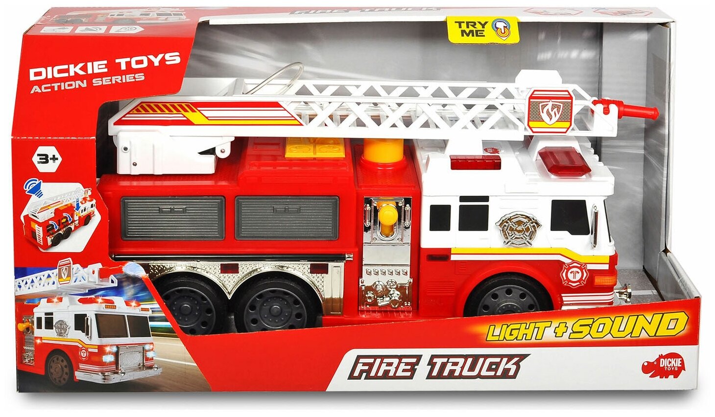 Машина пожарная Dickie Toys с водой, 36 см - фото №3