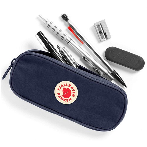 фото Пенал fjallraven kanken pen case, синий, 18х2,5х7,5 см