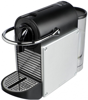 NESPRESSO De'Longhi Pixie Electric Silver EN124.S - Coffee Pod