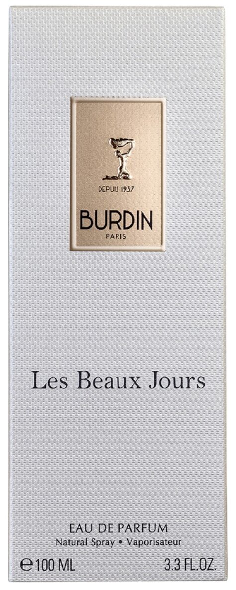 Burdin Женский Les Beaux Jours Парфюмированная вода (edp) 100мл