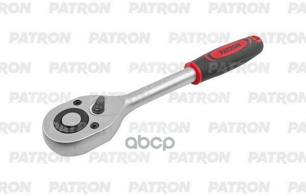 Трещотка 1/2 Inch, 24 Зуба, 250 Мм, С Резиновой Рукояткой PATRON арт. P-80242