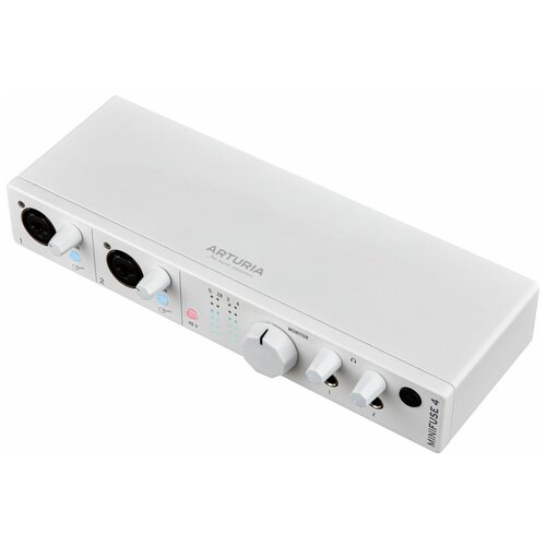 ARTURIA MiniFuse 4 White USB - Аудиоинтерфейс аудиоинтерфейс arturia minifuse 2 white