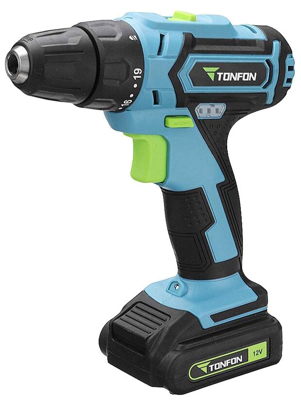 Аккумуляторная дрель-шуруповерт Xiaomi Tonfon Impact Drill 12V 2A 2000mAh