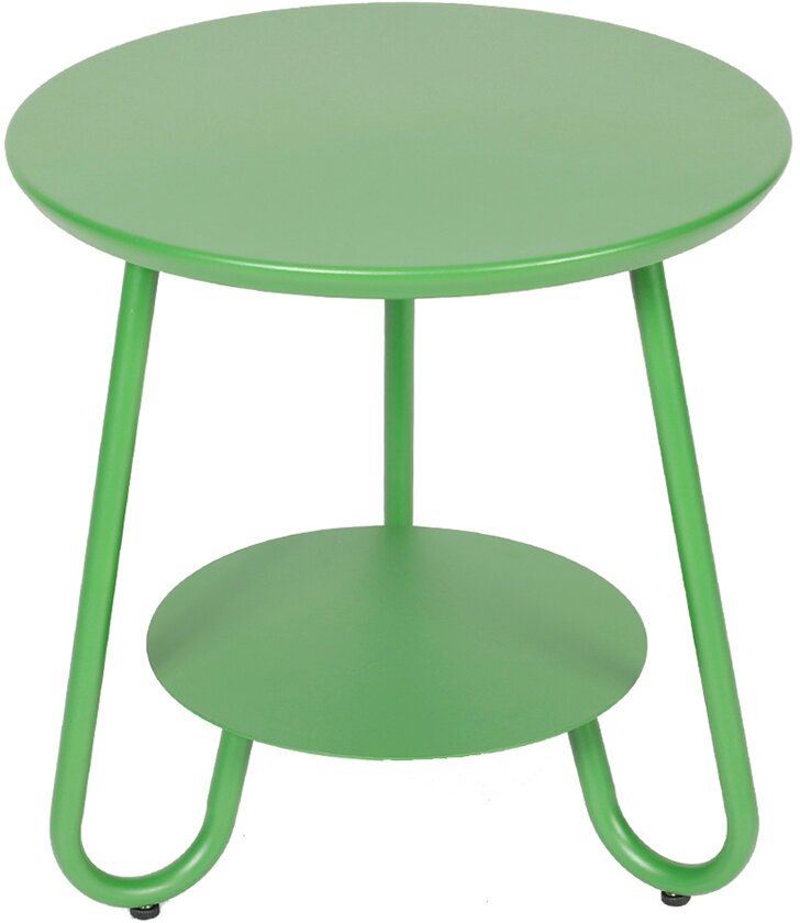 Столик журнальный прикроватный металлический круглый D50 см Stian зеленый, Bergenson Bjorn BB0000463