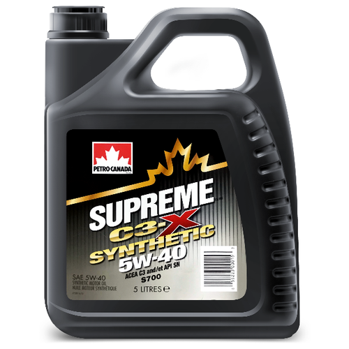 Синтетическое моторное масло Petro-Canada Supreme C3-X Synthetic 5W-40, 1 л