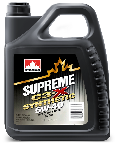 Синтетическое моторное масло Petro-Canada Supreme C3-X Synthetic 5W-40