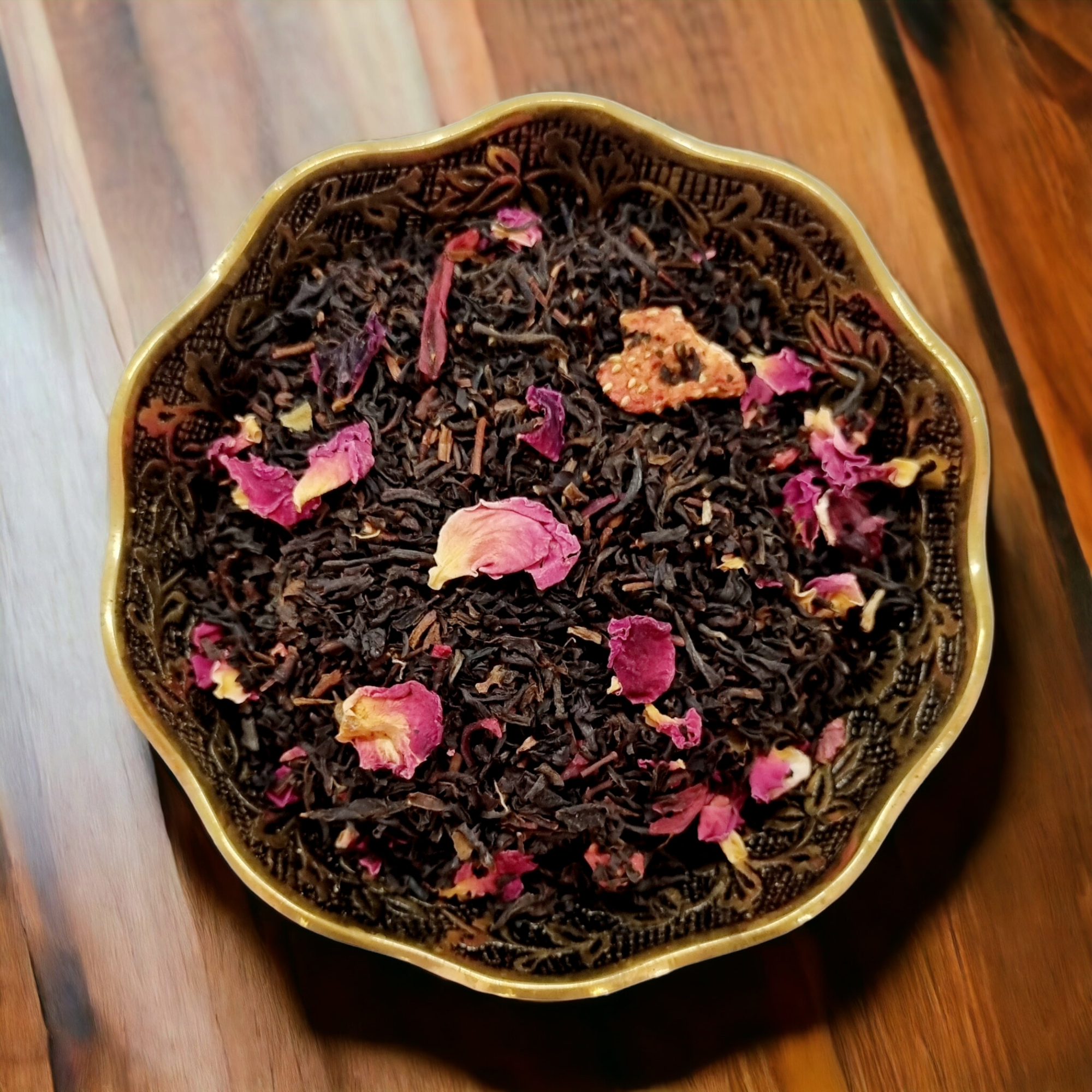 Черный чай Винтаж Британия листовой ароматизированный 50 грамм