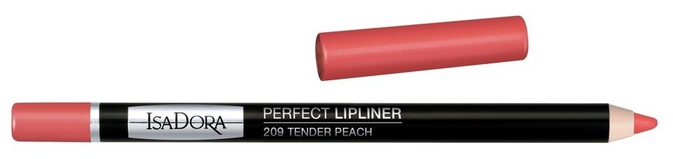 Карандаш для губ IsaDora Perfect Lipliner т.209 Tender Peach 1,2 г