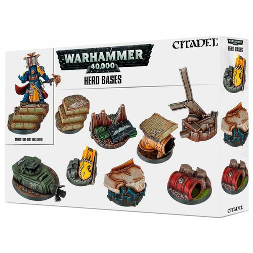 аксессуары games workshop sector imperialis 32mm round bases Games Workshop Warhammer 40,000 Hero Bases