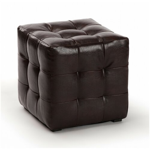 Пуфик Vental Парма-1, ШxГxВ: 40x40x41 см, коричневый