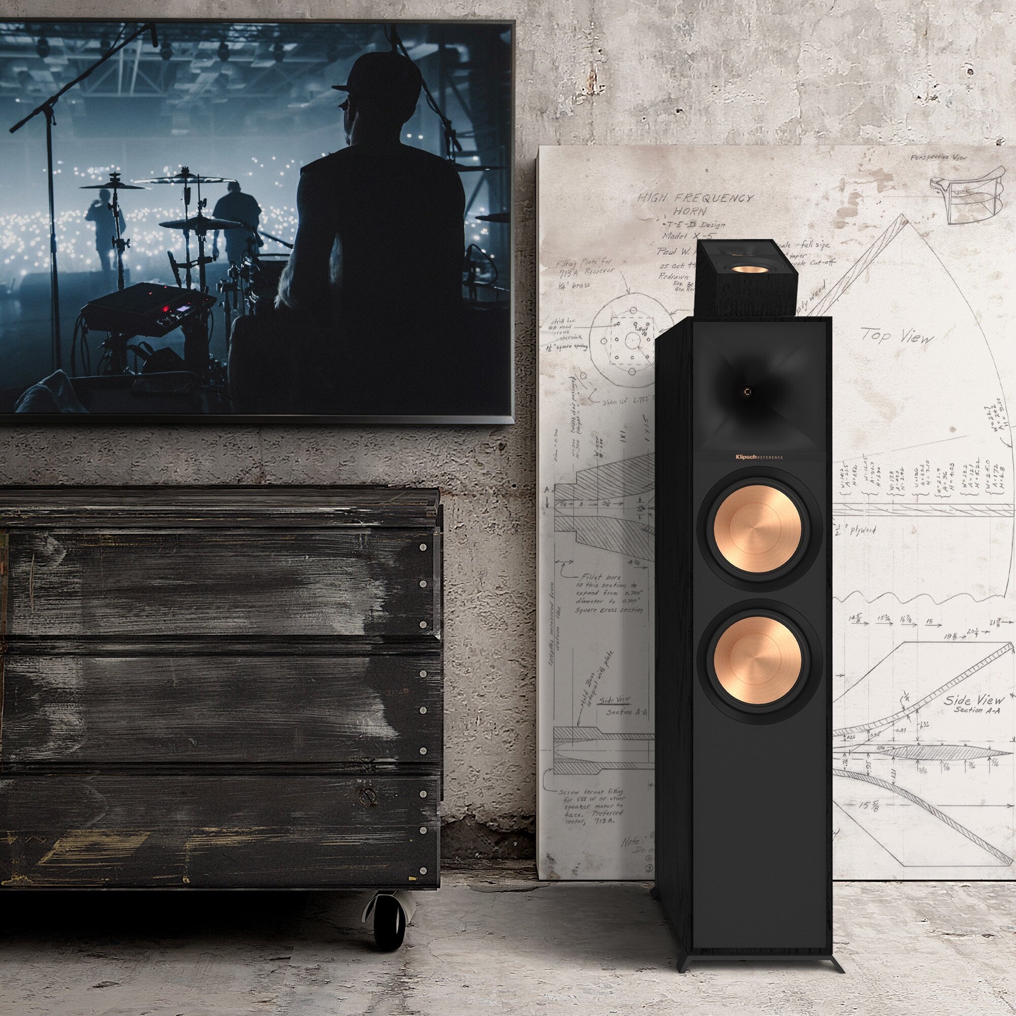 Акустика Dolby Atmos Klipsch R-40SA Black