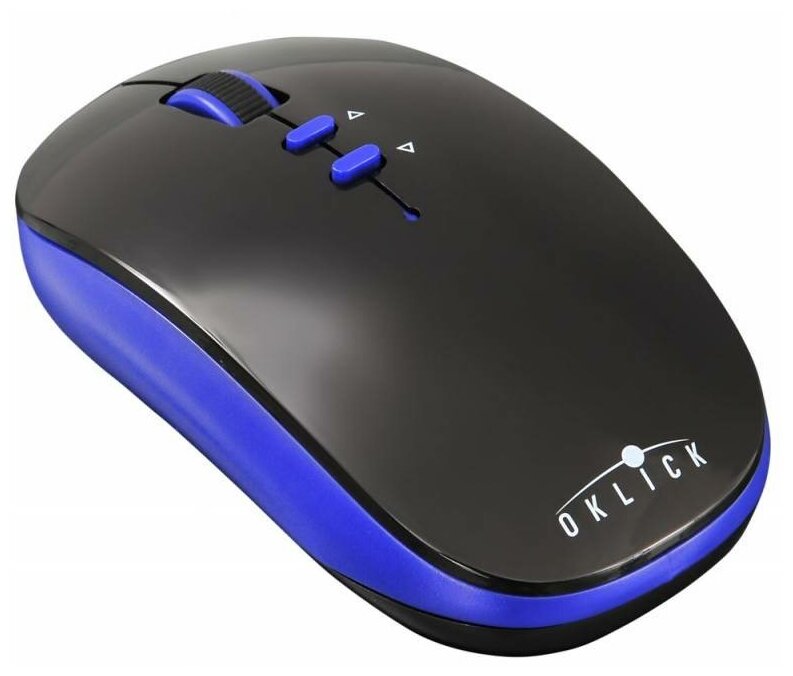 Oklick Мышь беспроводная Oklick 595MB Bluetooth Black-Blue (TM-8900)