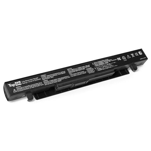 фото Аккумулятор для ноутбука asus x550lb 14.4v 2200mah li-ion чёрный topon