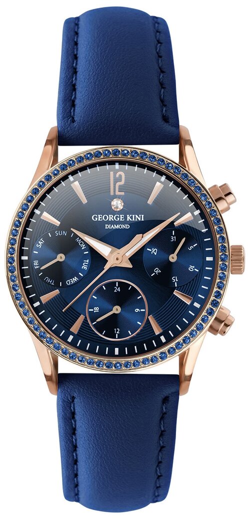 Наручные часы GEORGE KINI GK.26.R.4R.1.4.4, синий
