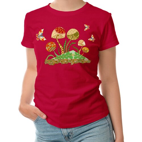 фото Футболка roly, размер xl, красный