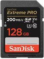 Карта памяти Sandisk Extreme Pro SDXC UHS-I U3 V30 128Gb (200/90 MB/s)