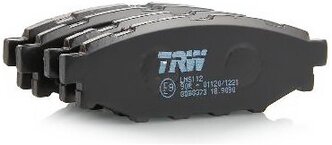 Дисковые тормозные колодки задние TRW GDB3373 для Subaru, Toyota (4 шт.)