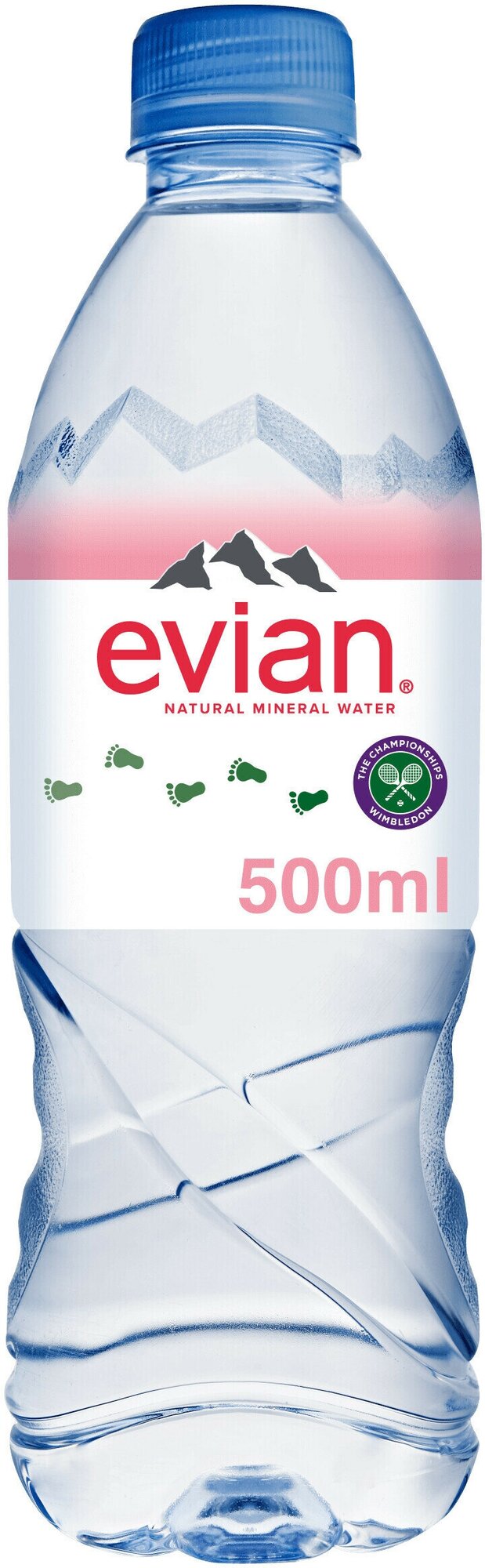 Вода Evian минеральная природная столовая негазированная, 0,5 л