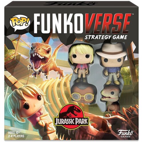 Настольная игра POP! Funkoverse Jurassic Park 100 Base 46066