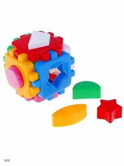Игрушка куб-сортер Умный малыш мини, 12 элементов