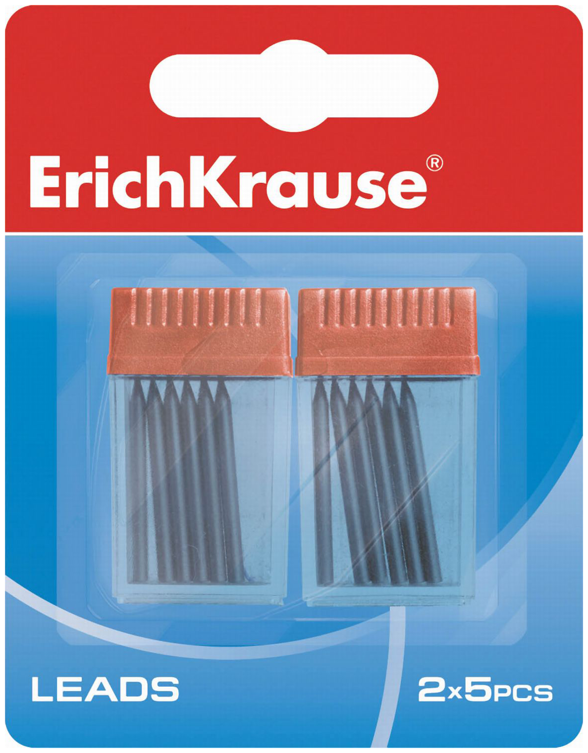 Набор грифелей для циркулей ErichKrause (в блистере 2 контейнера по 5 шт.)