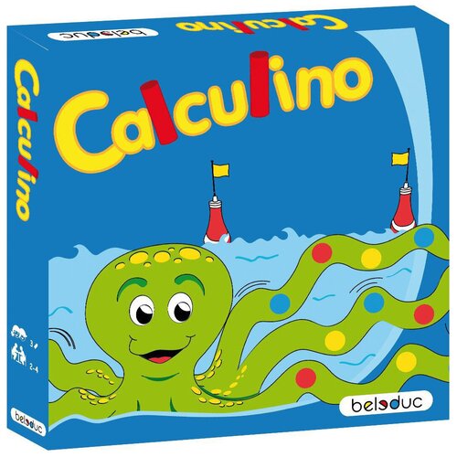 Настольная игра Beleduc Calculino настольная игра beleduc doodle monster