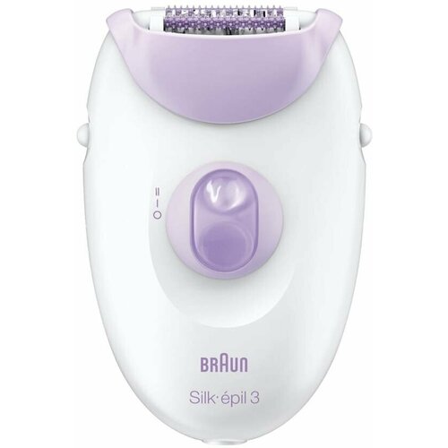 Женский электрический эпилятор Braun Silk-epil 3 SE3170 для удаления волос, с 2 скоростями и подсветкой эпилятор braun silk epil 3 se 3 430