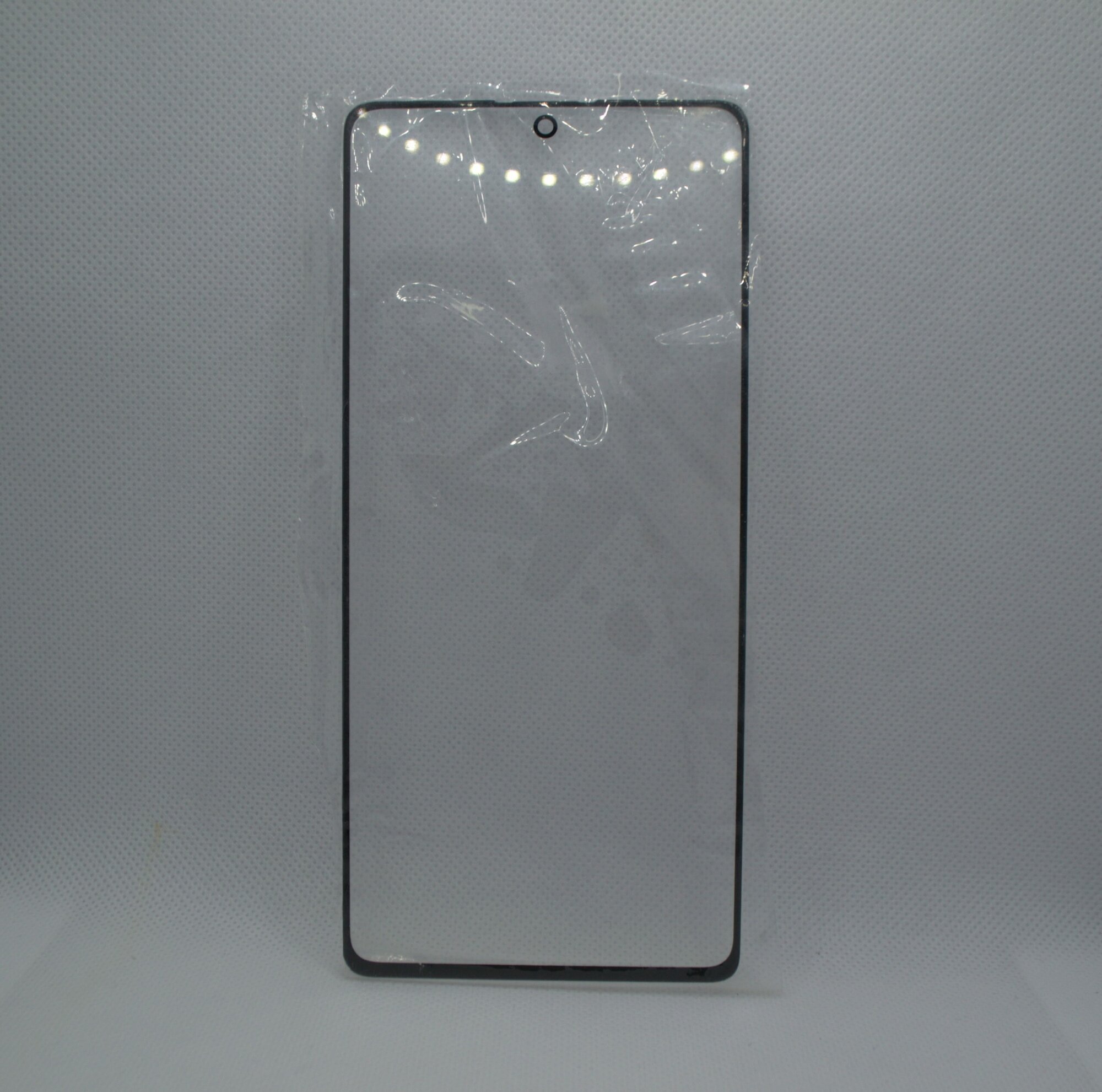 Стекло для переклейки на Samsung N980F Galaxy Note 20 (черный)