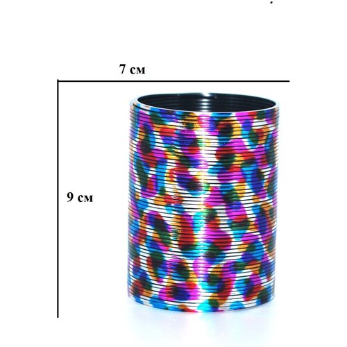 Пружинка игровая цветная Слинки