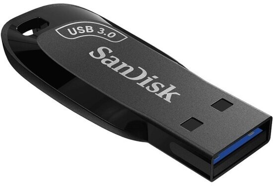 Накопитель USB 3.0 512GB SanDisk Ultra Shift черный - фото №1