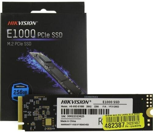 SSD Hikvision E1000 HS-SSD-E1000-256G