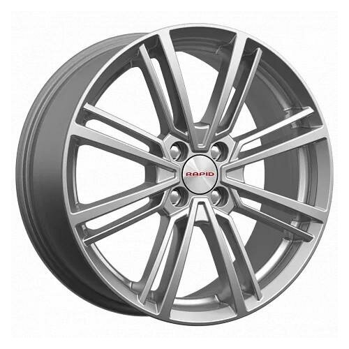 Колесный диск Rapid Эрфурт-оригинал (КС903) 7x17 4x100 D60,1 ET43 дарк-платинум